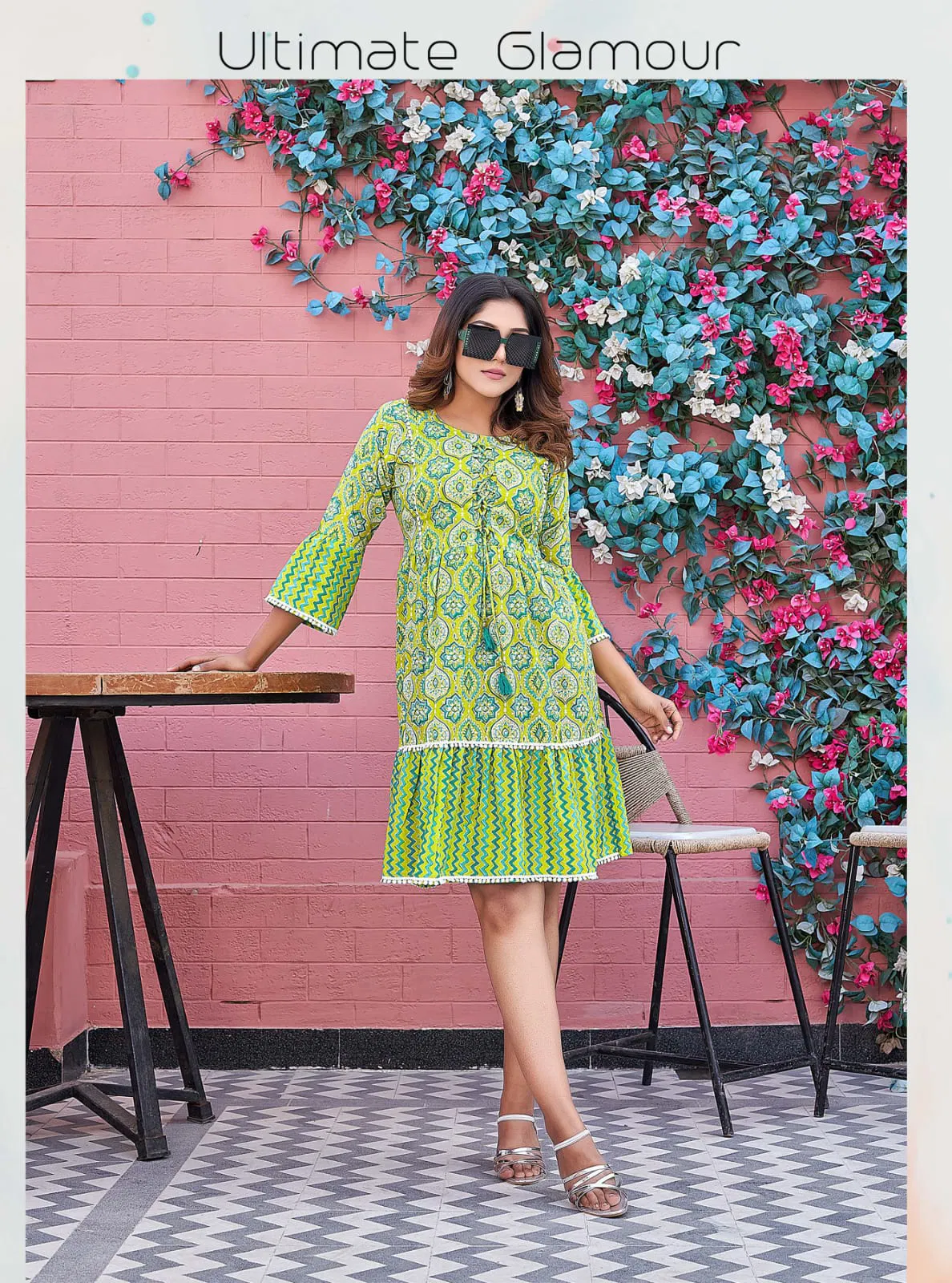 Tips And Tops Fusion Wholesale Cotton Printed Kurtis Catalog